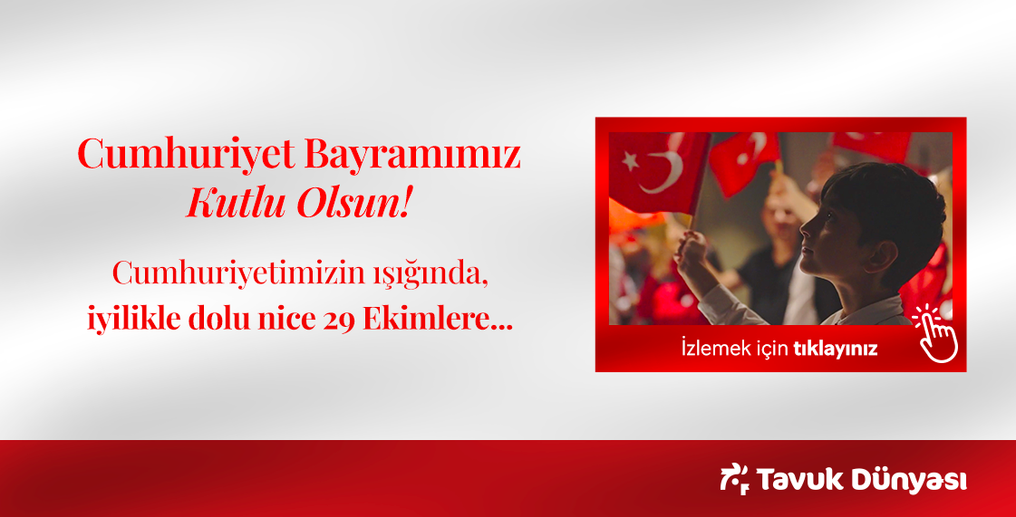 Cumhuriyet Bayramımız Kutlu Olsun!